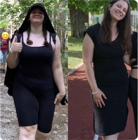 Sarah Tureková — pred a po