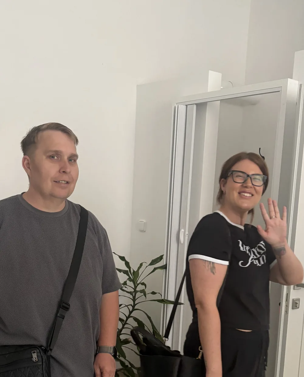 Klienti odchádzajú z poradne Nutrivit v Košiciach